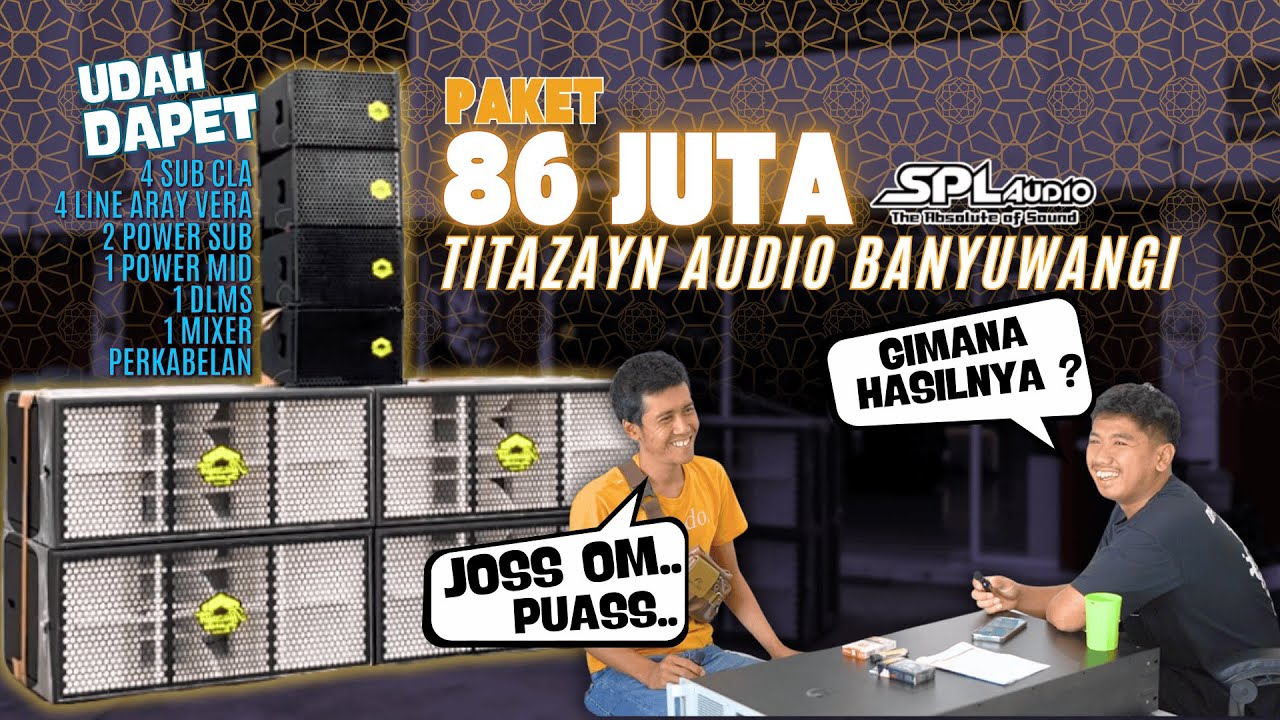 PAKET 86 JUTA HAMPIR FULL SPL AUDIO 😱 SIAP KARNAVAL DAN SAHUR ON THE ROAD COYY ‼️BREWOG SPL AUDIO