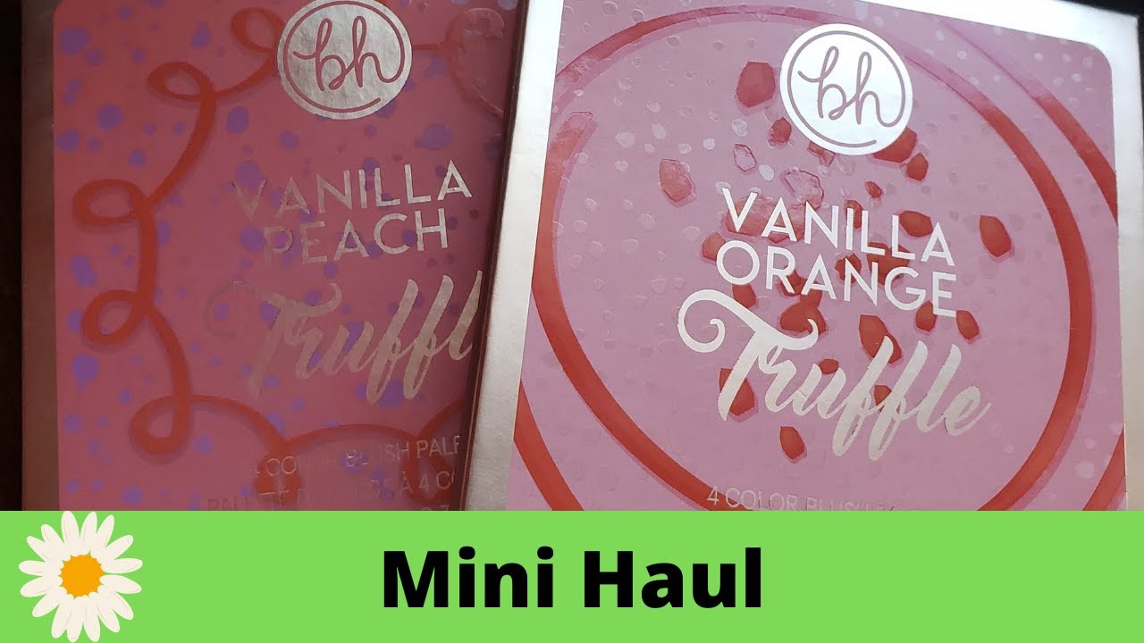 Tiny Haul and BH Cosmetics Blush Swatches