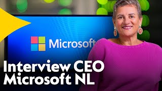 Diepte-interview met CEO Microsoft NL Anke den Ouden