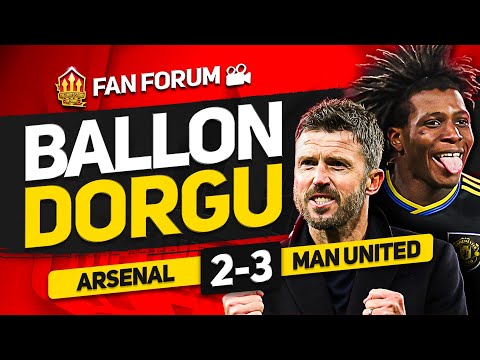 CARRICK S AT THE WHEEL Arsenal 2 3 Man United LIVE Fan S Forum 
