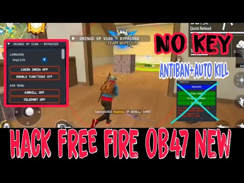 Hướng dẫn tải hack ff ob47 – Mod Menu New ANTIBAN 100 OB47 LEO RANK miễn phí