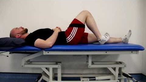 Active knee flexion and extension internal and external rotation