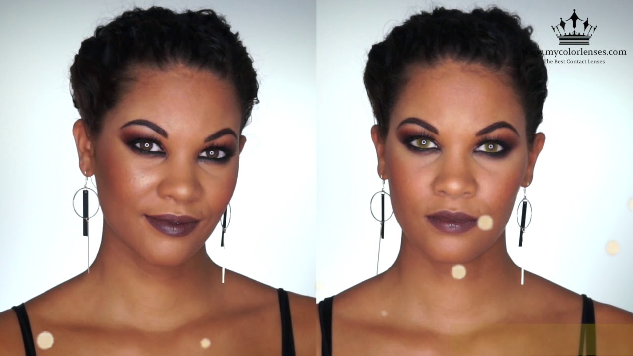 Green color lenses Obsession Paris Sensuality Opaline - Mycolorlenses.com