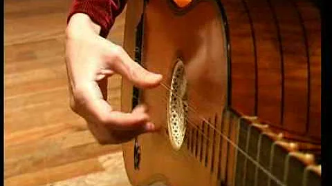Regina Albanez plays baroque guitar