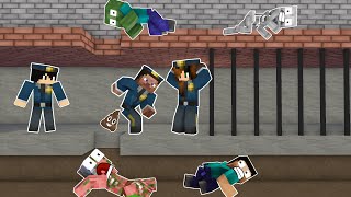 MONSTER SCHOOL : PRISON ESCAPE 2 - Minecraft Animation