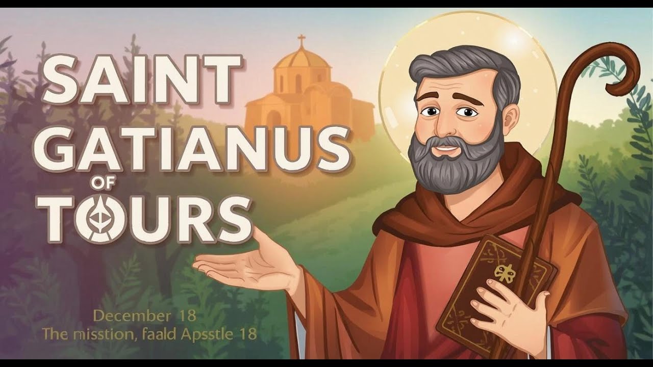 Saint Gatianus of Tours | Missionary Bishop & Apostle of Gaul | December 18