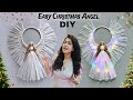 Easy DIY LED Christmas Angel For Home decor | Budget friendly Christmas decor 👼