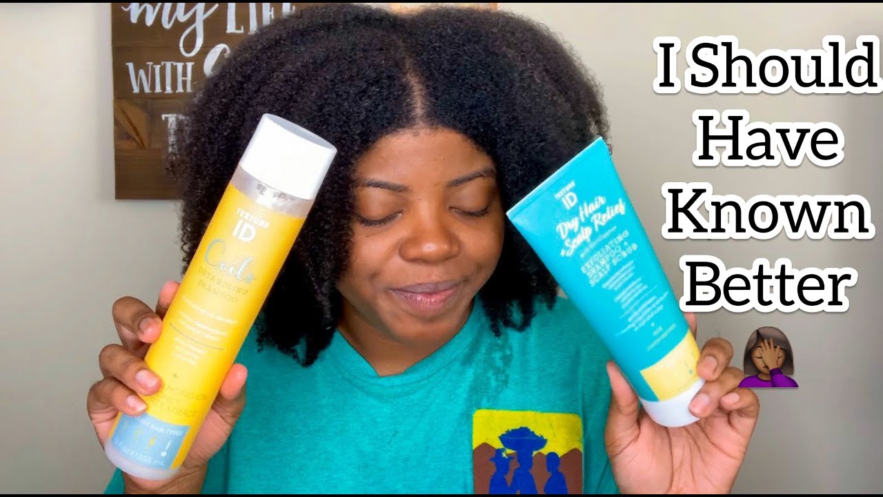 Texture ID Shampoo Battle Coils Vs. Dry Hair & Scalp Relief YouTube