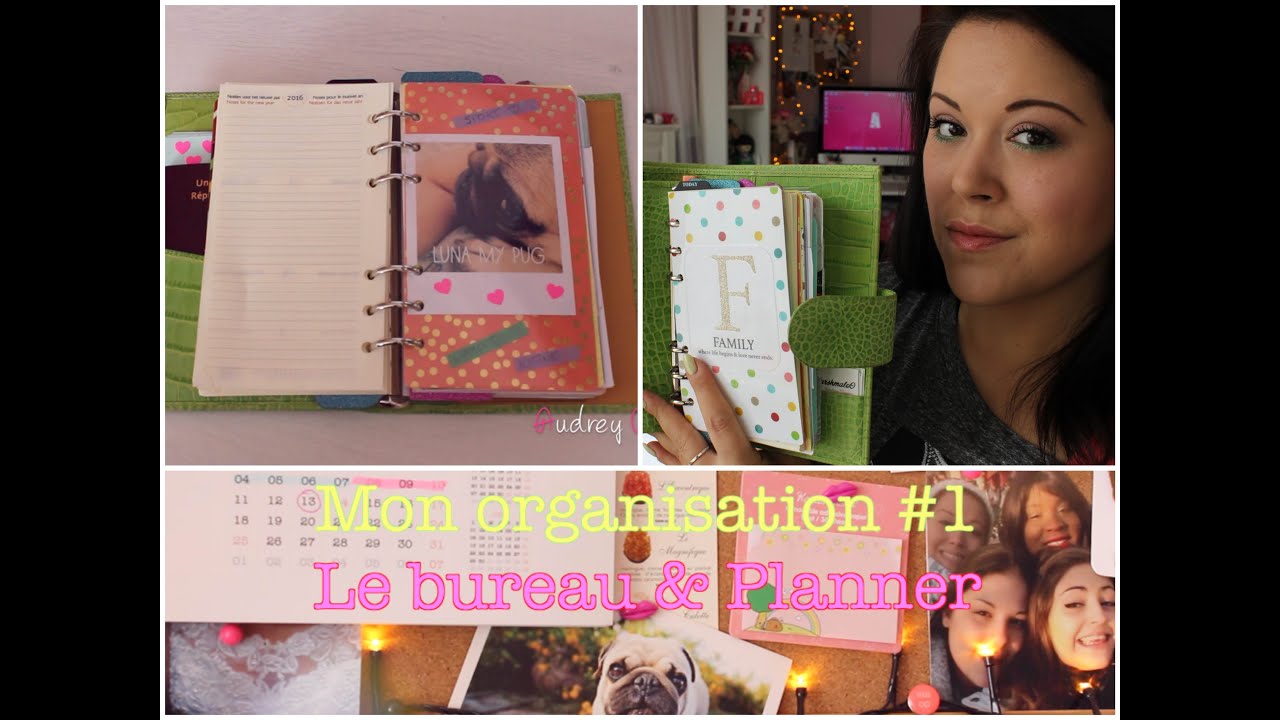 ♡Mon Organisation #1♡ Mon bureau & Planner