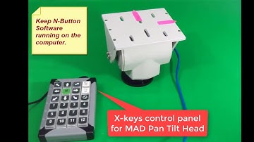 Configure X-keys as Pan Tilt Controller with N-Button Software