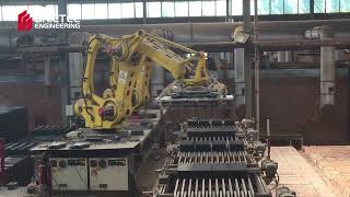 Brick Making Sas Project In Bangladesh Automatic Clay Brick Making Machine Robotic Brick Stacking