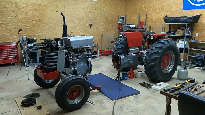 Massey Ferguson 175, MultiPower 6speed, Testing cl...