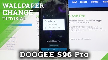 How to Apply Live Wallpaper on DOOGEE S96 Pro – Apply Magic Fluids Wallpaper