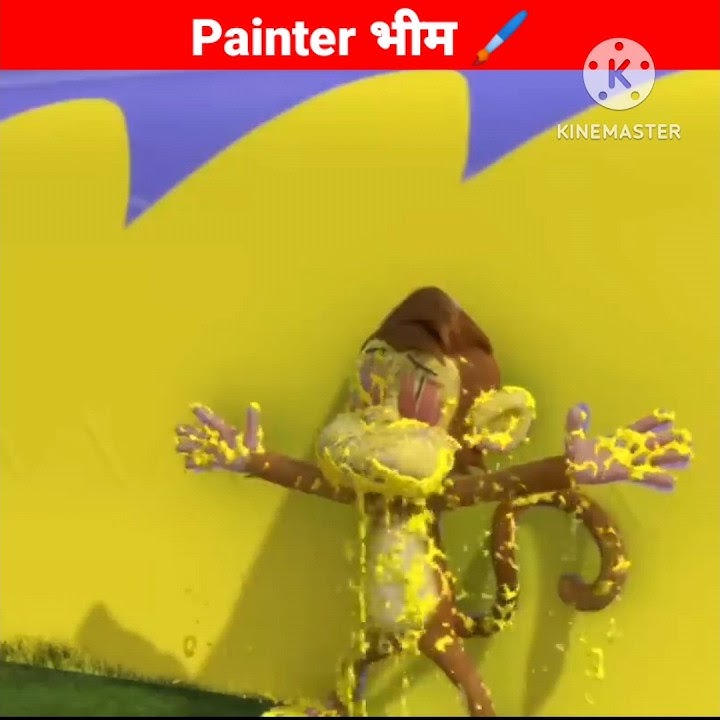 Painter भीम 🖌️ || #shorts #youtubeshorts #chotabheem #cartoon #viral