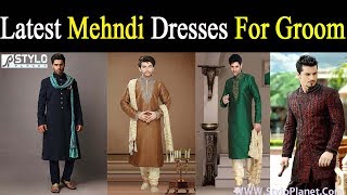 New Fashion Design | Latest Mehndi Dreses Collection Of Grooms | Mehndi Dresses For Boys screenshot 1
