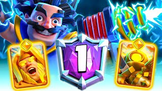 TOP LADDER PUSH WITH BEST SPARKY DECK - Clash Royale