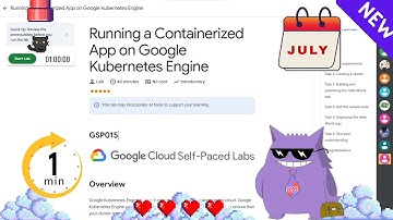 Running a Containerized App on Google Kubernetes Engine | #2025 | #GSP015  |#qwiklabs |Solution