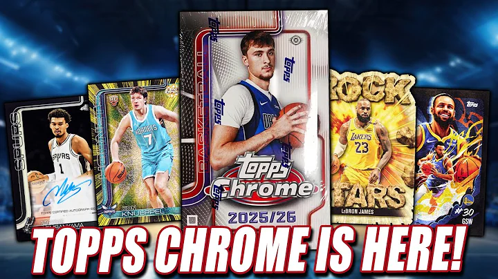 CHROME HAS ARRIVED! | 2025-26 Topps Chrome NBA Hobby Box Review