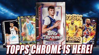 CHEGOU O CROMO Analise da Caixa Hobby Topps Chrome NBA 2025 26