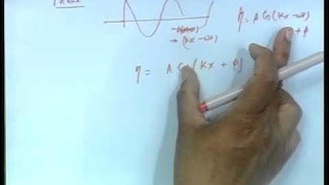 Mod-01 Lec-02 Regular Water Waves - II