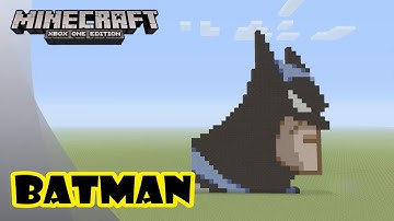 Minecraft: Pixel Art Tutorial and Showcase: Batman (Batman: The Animated Series) (2 Year Special)