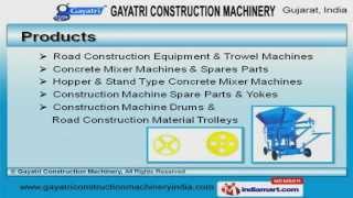 Concrete Mixer Machine Spare Parts by Gayatri Construction Machinery, Ahmedabad