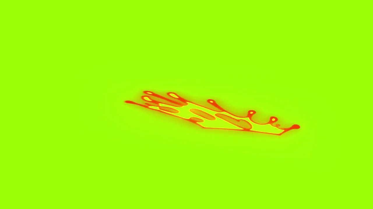 Fiery Liquid Drip! Free Green Screen Lava/Slime Effect