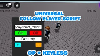 [NEW] 👤 Follow Player Script || KEYLESS || EASY USE || NOT PATCHED