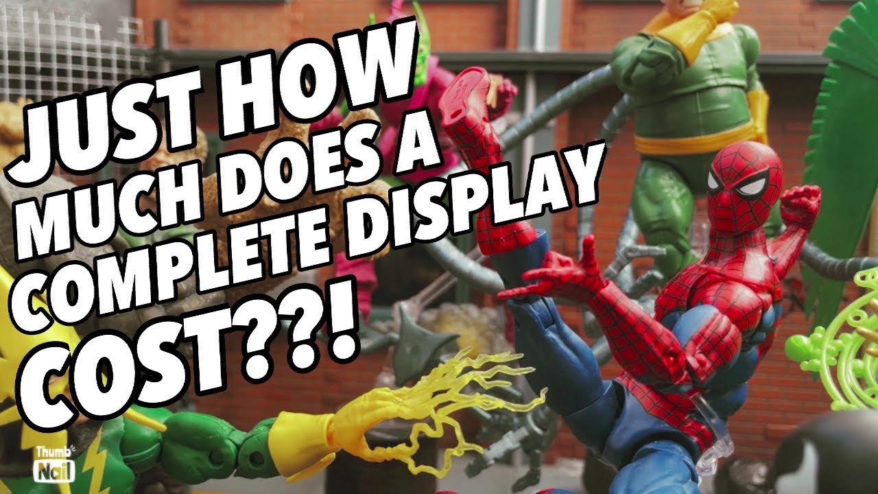 Where to buy it and how much to pay for a Marvel Legends Spider-Man Display!