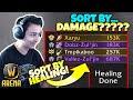 Hey, SORT BY DAMAGE...No, Sort by HEALING - 2s w/ Xaryu | Pikaboo WoW Arena
