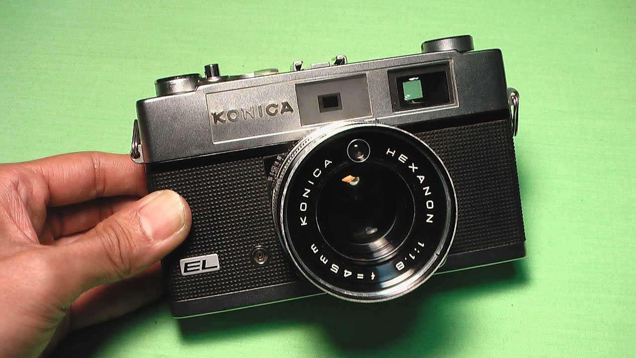 コニカ オート S2 EL の使い方 KONICA Auto S2 EL How to use 1960s Rangefinder camera