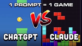 ChatGPT 5 vs Claude 4.1 | 3 Games Coded by AI With 1 Prompt Each screenshot 2