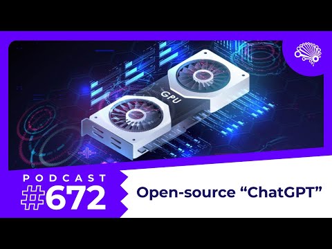 672: Open-source "ChatGPT": Alpaca, Vicuña, GPT4All-J, and Dolly 2.0 — with @JonKrohnLearns Episode cover