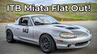 2000 Mazda NB Miata Track Review - Raw ITB Sounds!