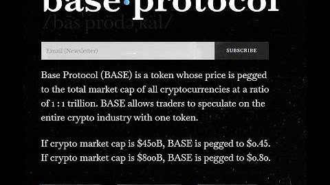Base Protocol Dashboard explanation