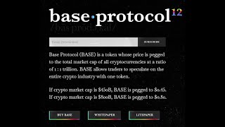 Base Protocol Dashboard explanation