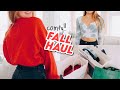 fall ESSENTIALS clothing haul !! (try-on)