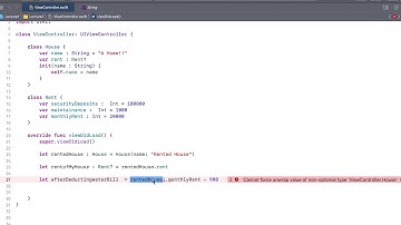 Force unwrap variables
