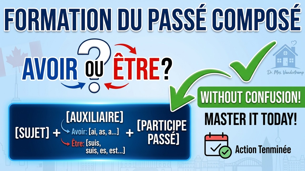 Le passé composé sans confusion