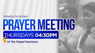 PRAYER MEETING  // 23RD JULY, 2026