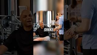 Barkley tricked Shaq and it got heated
