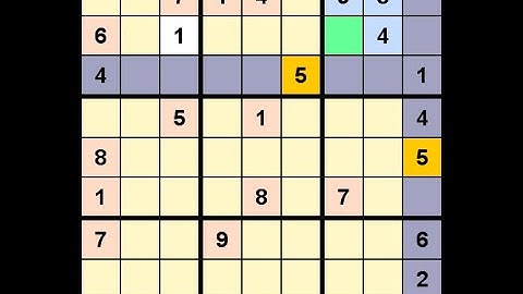 How to Solve The Toronto Star Five Star Sudoku October 29, 2022