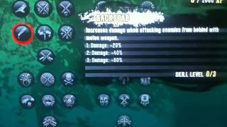Dead Island - Skill Tree (Xian Mei)