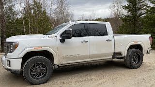 Stuffing HUGE 35s on a Stock 2021 Duramax!
