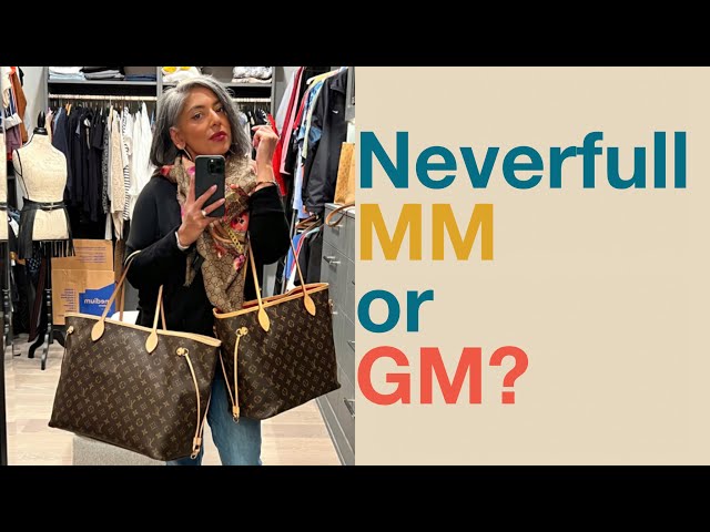 Size Matters: Louis Vuitton Neverfull MM vs GM Comparison