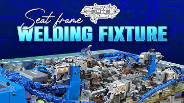 Seat Frame Welding Cell Fixture | Robotic Welding Automation