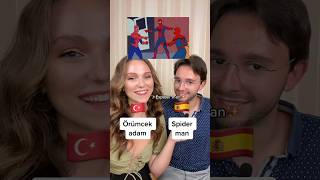 Cartoon characters in different languages. Here we go with Turkish & Spanish 😂 #turkish #spanish Cartoon characters in different languages. Here we go with Turkish & Spanish 😂 #turkish #spanish