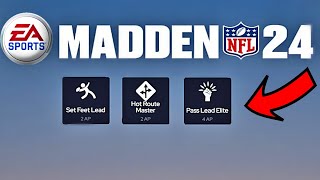 REMOVE VELOCITY ABILITIES AND TAKE OUT HRM IN MADDEN 24
