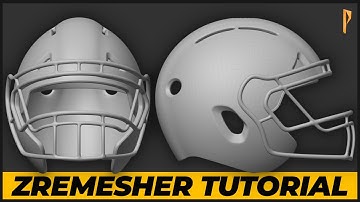 Zremesher Workflow in Cinema 4D | Hard Surface Modeling Tutorial