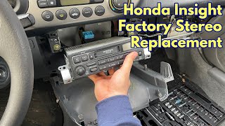 Honda Insight Stereo Replacement